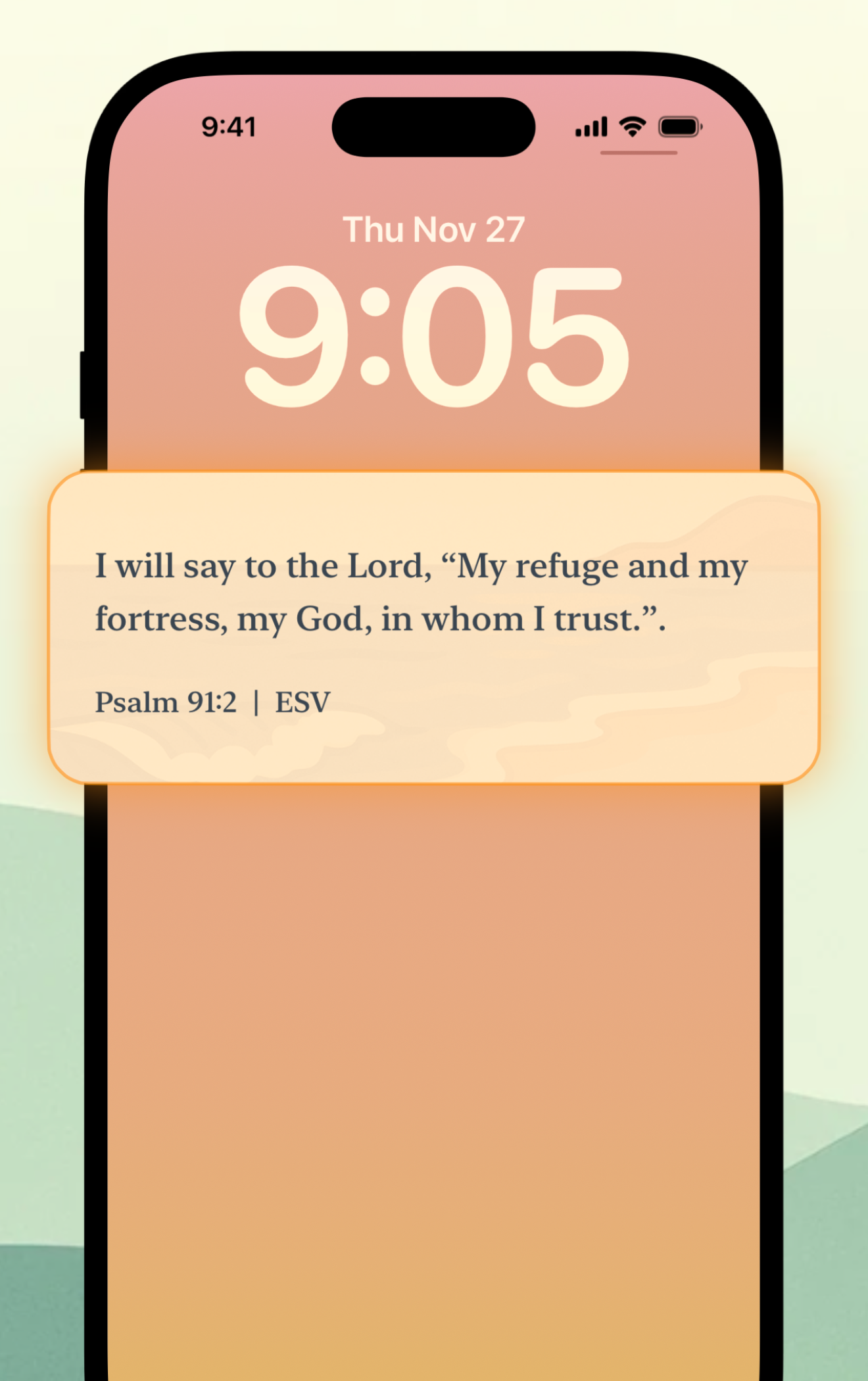 Lock screen verses interface